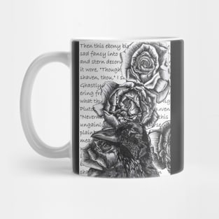 The Raven & Roses Mug